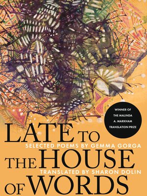 cover image of Late to the House of Words